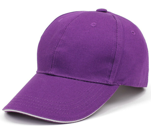 紫色棒球帽广告帽太阳帽