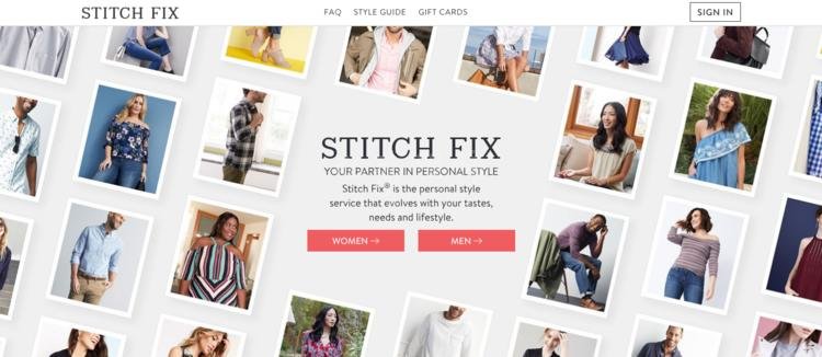 Stitch Fix官网