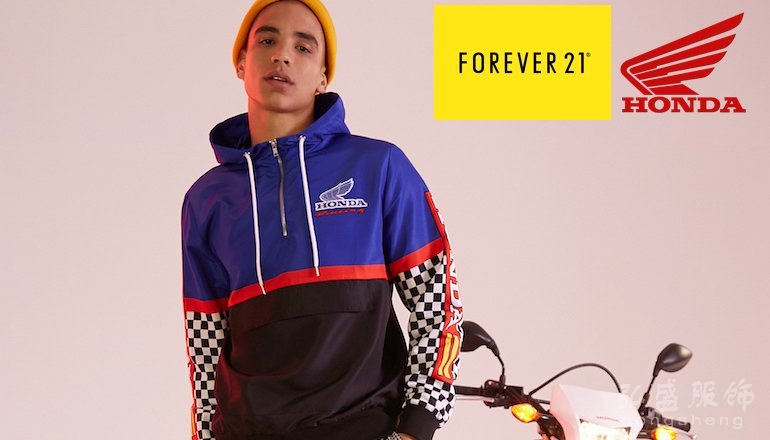 Forever 21与本田推出机车服合作系列